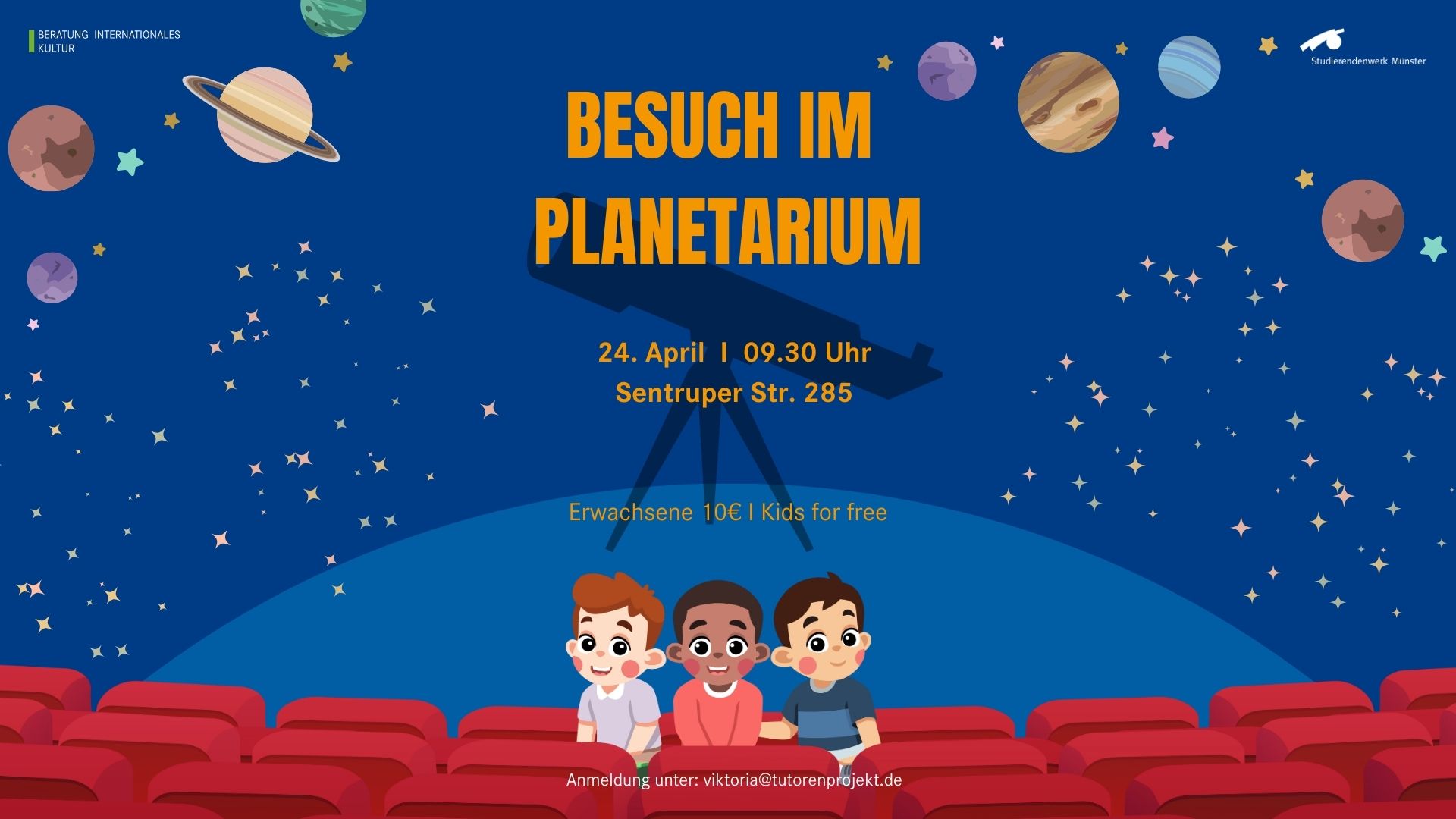 Besuch im Planetarium